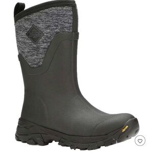 Women's Black and Gray Boots